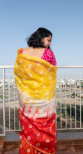 Load image into Gallery viewer, Bandhani Chanderi Saree