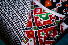 Load image into Gallery viewer, Patola Print Red & Black Printed Saree