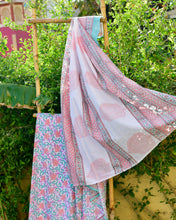 Load image into Gallery viewer, Pink Magic Mulmul Saree