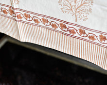 Load image into Gallery viewer, Multicolor Hand Block Printed Cotton Table Cover