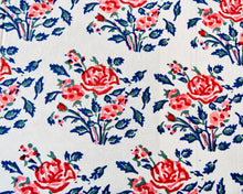 Load image into Gallery viewer, Gulab Bouquet Hand Block Printed Bedsheet
