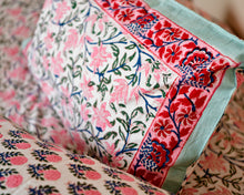 Load image into Gallery viewer, Lilly Hand Block Printed Bedsheet