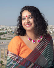 Load image into Gallery viewer, Pink Madaliya Neckpiece