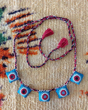 Load image into Gallery viewer, Blue Madaliya Neckpiece