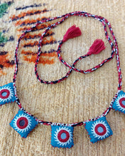 Load image into Gallery viewer, Blue Madaliya Neckpiece
