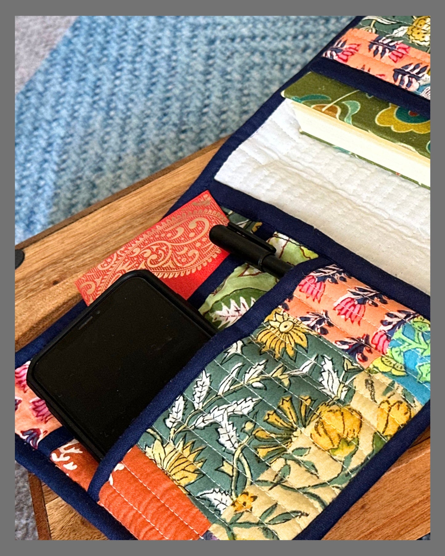 Travel & Vanity Patchwork Organizer