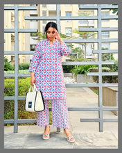 Load image into Gallery viewer, Albeli - Hand Block Printed Cotton Co-Ord

