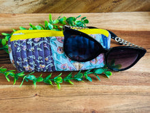 Load image into Gallery viewer, Multicolor Hand Block Printed Quilted Patch Work Sun Glasses Case For Women
