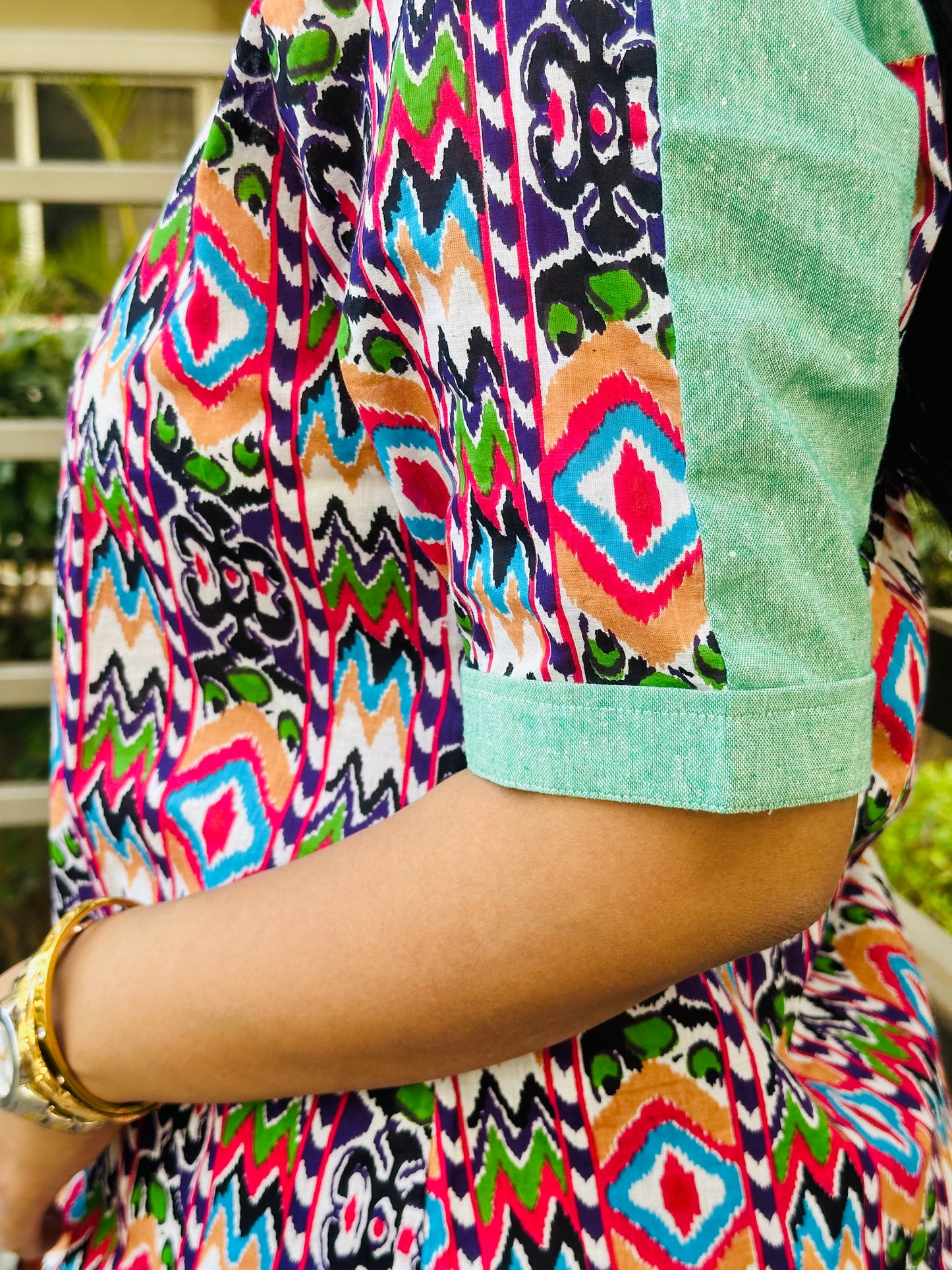 Kaleidoscope Pure Cotton Shirt Top