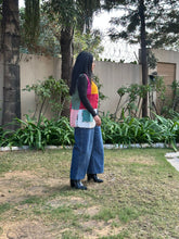 Load image into Gallery viewer, Patchwork Halfsleeves Jacket
