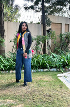 Load image into Gallery viewer, Patchwork Halfsleeves Jacket
