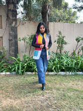 Load image into Gallery viewer, Patchwork Halfsleeves Jacket
