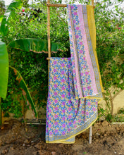 Load image into Gallery viewer, Blue Wings Mulmul Saree

