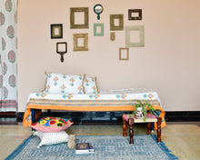 Load image into Gallery viewer, Yellow Marigold Printed Bedsheet
