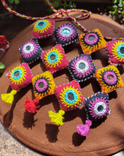 Load image into Gallery viewer, Multicolor Mirror Work Neck Piece
