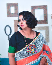 Load image into Gallery viewer, Multicolor Mirror Work Neck Piece
